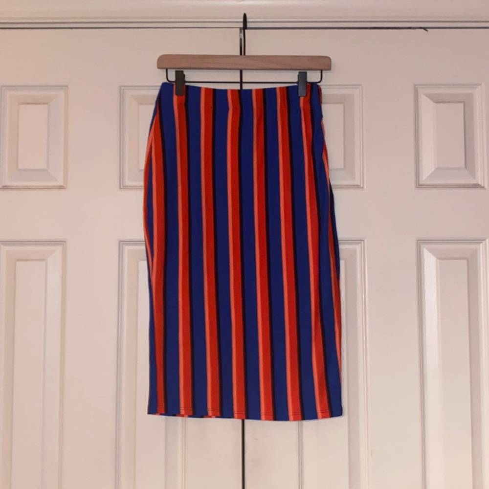 Bershka Striped Skirt
